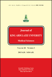 Journal of King Abdulaziz University - Medical Sciences
